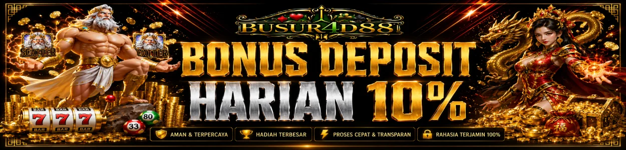 BONUS HARIAN 10% BUSUR4D88